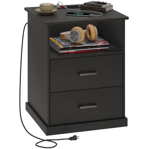 Nightstand charging station - nightstand,